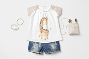 SAFARI ANIMALS. Watercolor set, an Animal Illustration by OlliArtDesign (Thumbnail 4 of 9)