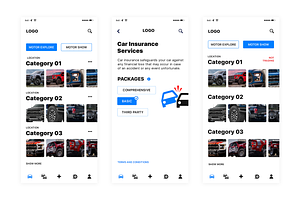 Auto Shop Mobile App Template