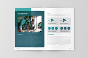 Green Modern Company Annual Report, a Magazine Template by UICreative (Thumbnail 4 of 4)