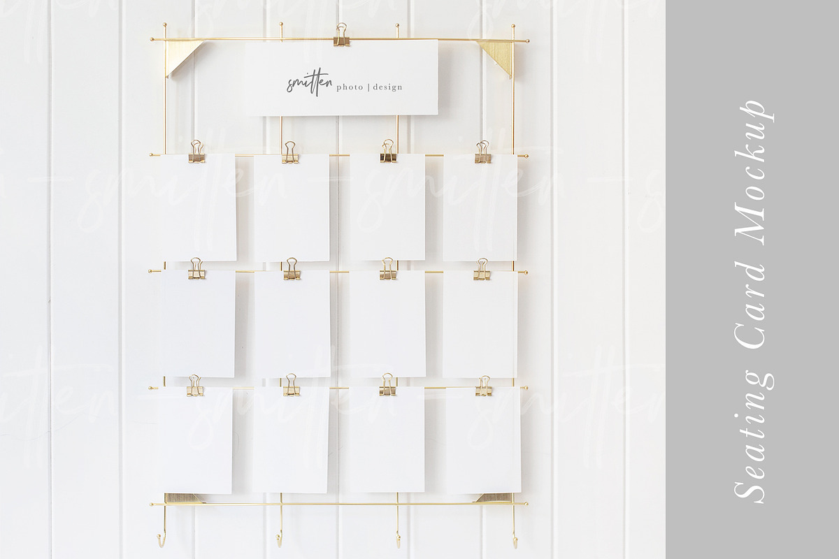Wedding Seating Card Mockup, an Arts & Entertainment Photo by Smitten Photo & Design (Photo 1 of 2)