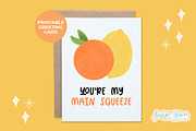 Printable Fruit Puns Cards, a Graphic by Jordyn Alison Designs (Thumbnail 6 of 7)