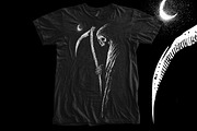 Ferocious Grim Reaper Merch Design, an Illustration by Design by sebrodbrick (Thumbnail 2 of 2)