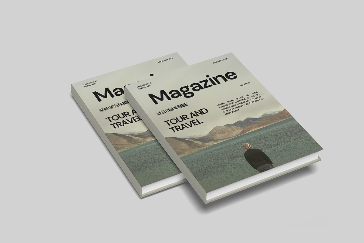 Magazine Mockup, a Books & Magazine Mockup by ulfatunnazira (Photo 2 of 6)