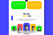 Corporate Landing Page, a Landing Page Template by MightyDesign (Thumbnail 4 of 8)