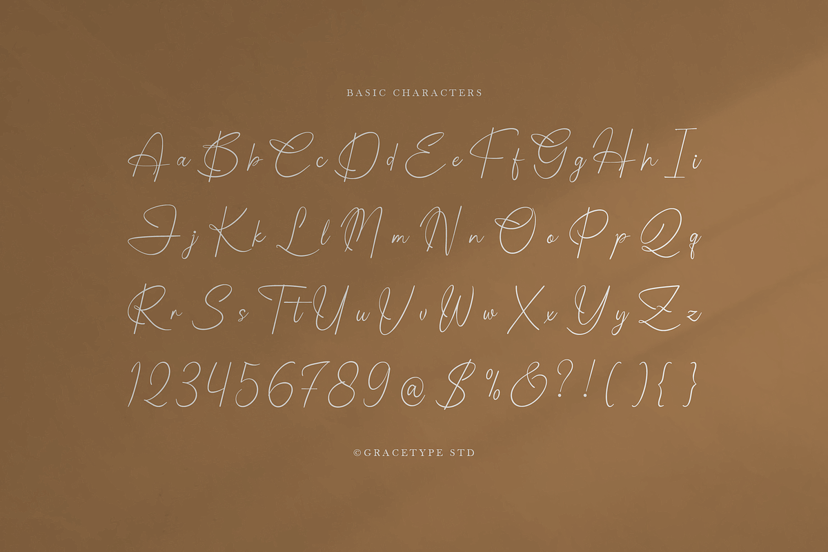 Pensthary | Classic Signature Script, a Script Font by gracetype_studio (Photo 10 of 12)
