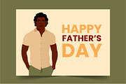 Happy Fathers Day Card, a Card Template by nataliemukundu (Thumbnail 1 of 2)