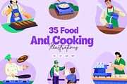 Animated Cooking Food Illustration, a Food Illustration by Creative Stall (Thumbnail 1 of 5)