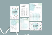 Editable Calendar Template 2027, a Stationery Template by Design Zone (Thumbnail 2 of 6)