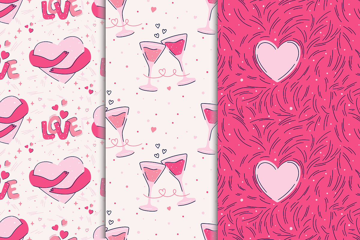 Love Vibes Set, a Seasonal Illustration by Zim Varezhkin (Photo 6 of 12)