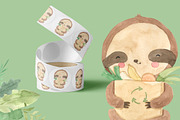 ETHICAL LIVING FRIENDS. Animals set, an Animal Illustration by OlliArtDesign (Thumbnail 9 of 12)