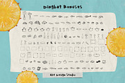 Pineapple Shadow Typeface, a Handwritten Font by alit design (Thumbnail 11 of 15)