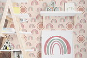 Hand-Drawn Boho Rainbow Patterns Set, a Pattern Graphic by Oksana Dovhopol Art (Thumbnail 16 of 32)