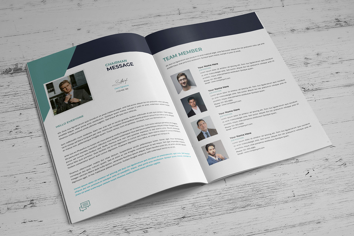 Company Profile Template V5, a Brochure Template by SamiSimply7 (Photo 6 of 9)