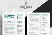 Simple & Sleek CV Template, a Resume Template by ResumeInventor (Thumbnail 2 of 6)