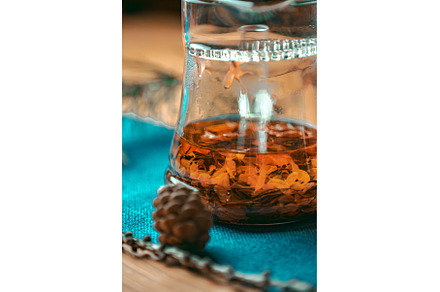 Savor a soothing aromatic brew with, a Food & Drink Photo by Media Whale Stock