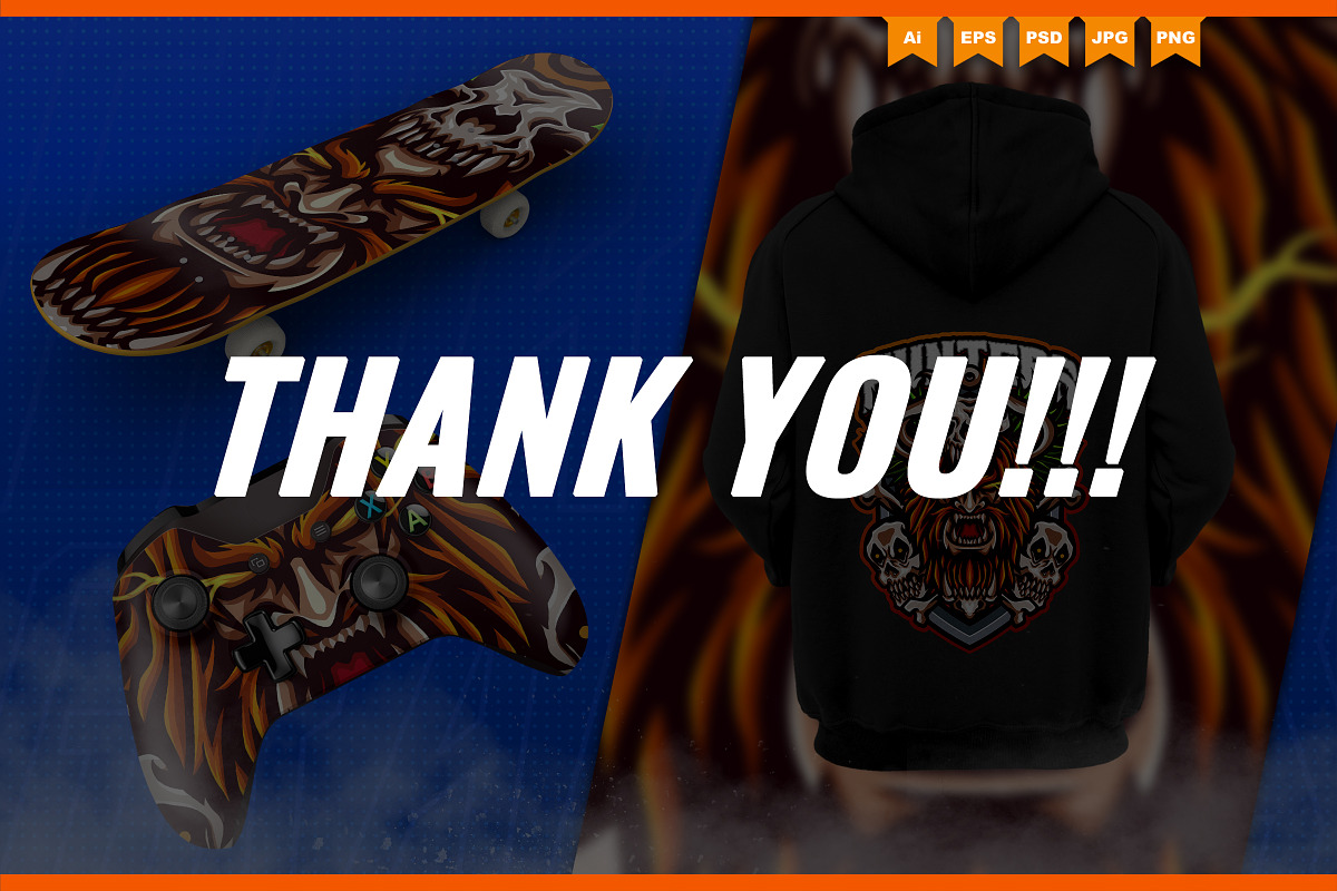 Viking Killers - Mascot Esport Logo, a Branding & Logo Template by FNR Graphics (Photo 4 of 5)