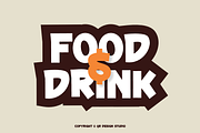 Cheko Khol - Coffee Shop Font, a Sans Serif Font by QR Design Studio (Thumbnail 2 of 12)