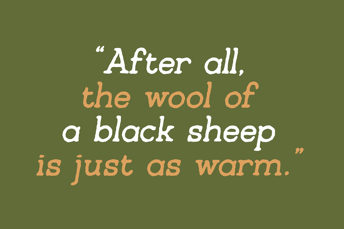 Typetopia Eroded Serif Typeface, a Handwritten Font by alpercakici (Photo 10 of 17)