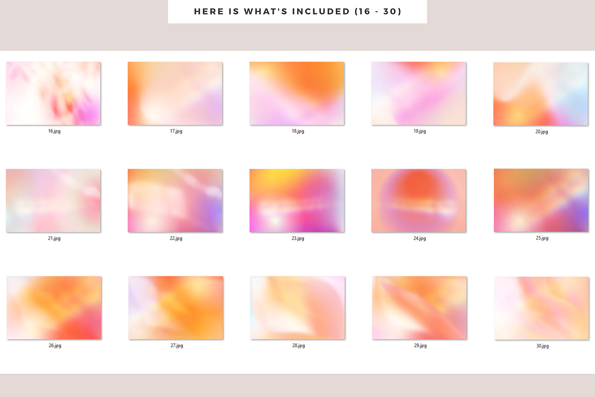 Summer Splash Gradient Backgrounds, a Texture Graphic by Feather & Sage Design (Photo 7 of 9)