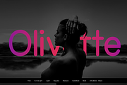 Olivette Sans, a Sans Serif Font by VistaType (Thumbnail 1 of 9)