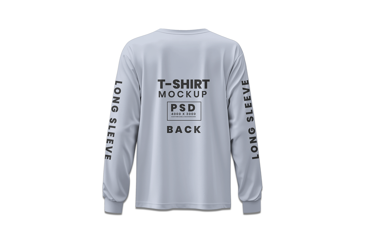 Premium Long Sleeve Mockup, an Apparel Mockup by DigitAuras (Photo 2 of 3)