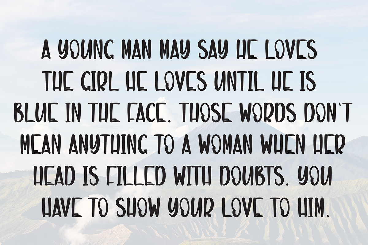 Father Vacation | Script Font, a Script Font by Scratchones (Photo 6 of 8)
