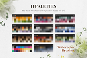 Procreate Watercolor Brushes Set, a Brush Add-On by Balada Digital Art (Thumbnail 6 of 12)