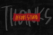 Russed - Handwritten Brush Font, a Handwritten Font by Afkari Studio (Thumbnail 8 of 10)