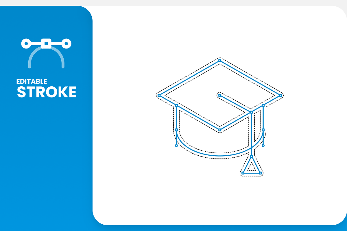 Education Line Icons, an Outline Icon by RudenkoArts (Photo 2 of 4)
