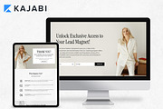 Kajabi Sales Funnel Template, a Landing Page Template by Altenne | Kajabi Designer (Thumbnail 5 of 8)