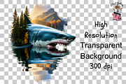 Salmon Forest PNG Bundle, a Graphic by Rina Akther (Thumbnail 10 of 11)