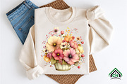 Whimsical Mother's Day Flowers Clipa, an Illustration by Craft Nest (Thumbnail 9 of 12)