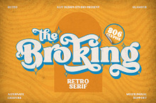 Broking Typeface