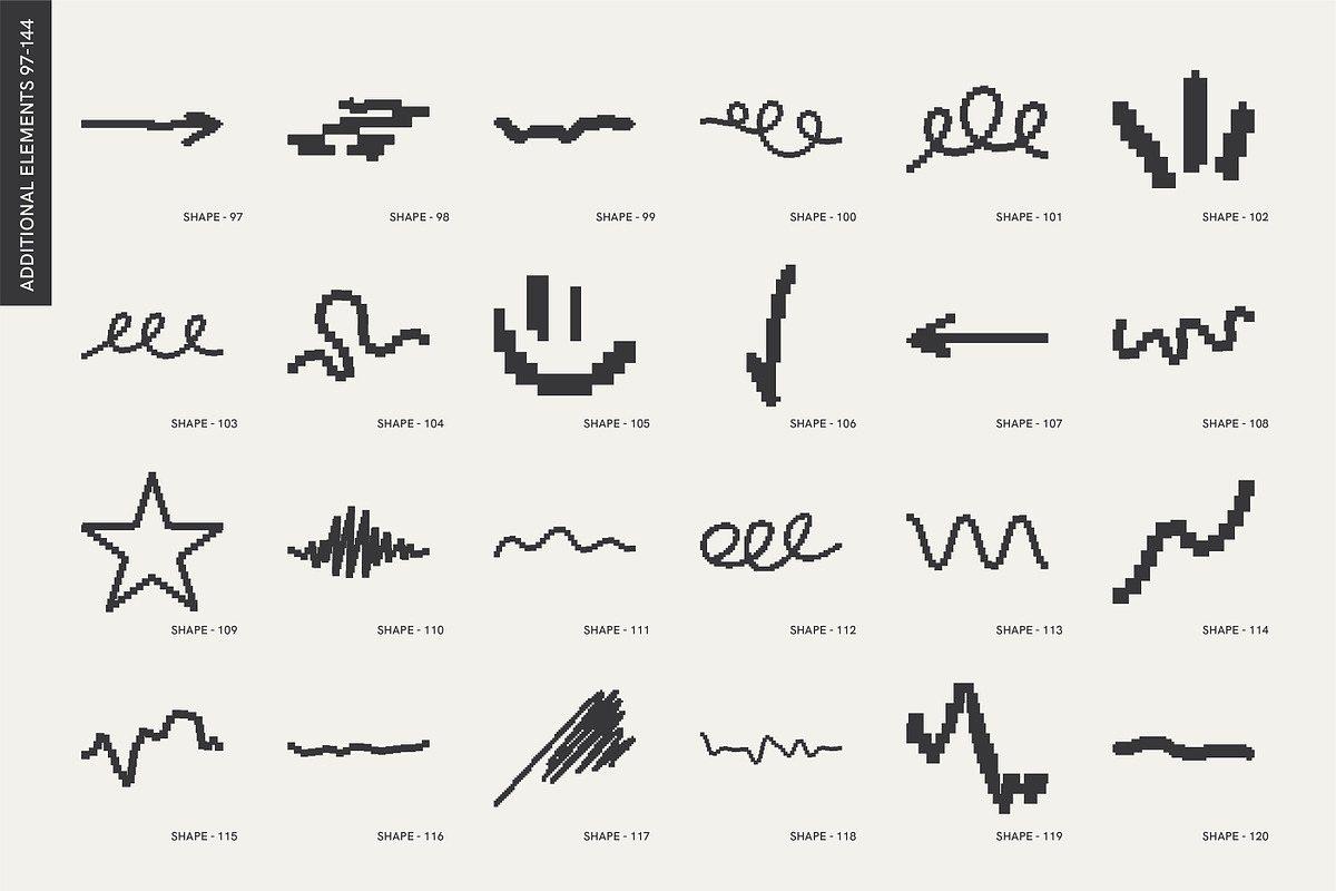 8-Bit Art. Pixelated Graphic Pack, a Graphic by Vanzyst (Photo 7 of 12)
