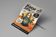Halloween Party Flyer, a Flyer Template by monogrph (Thumbnail 2 of 4)