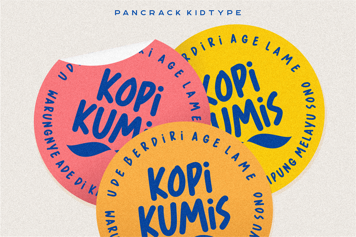 Pancrack Handwritten Playful, a Sans Serif Font by 24Design Studios (Photo 4 of 8)