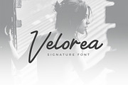 Velorea - Signature Font, a Script Font by rubirubiko (Thumbnail 1 of 9)