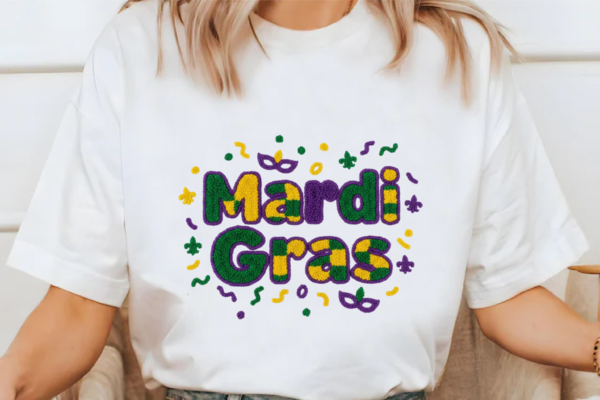 Faux Yarn Mardi Gras Png Louisiana P, an Illustration by designcity5 (Photo 1 of 9)