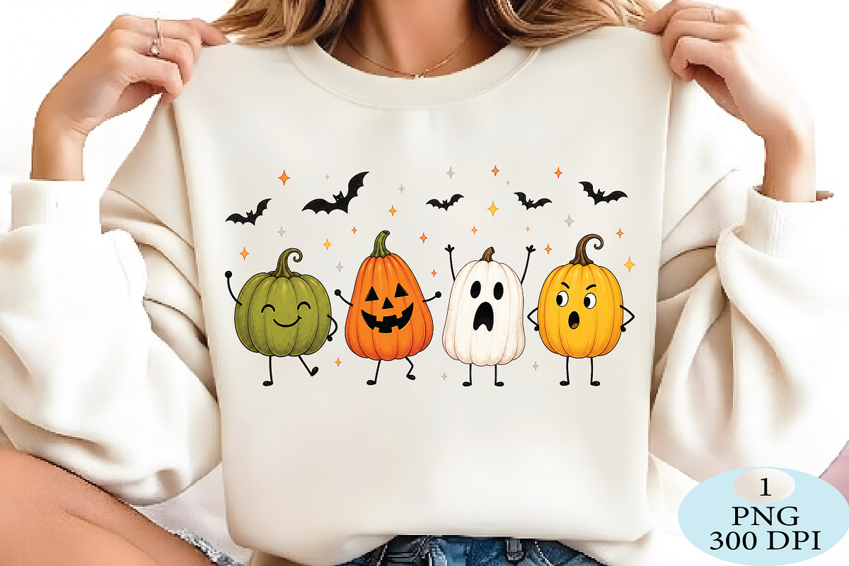 Cute Halloween Pumpkin PNG, a Seasonal Illustration by Daily.Designs (Photo 2 of 5)