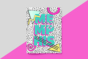 Memphis Design Patterns and Shapes, a Pattern Graphic by Pulpixel Design (Thumbnail 9 of 15)