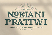 Niraloka - Serif Vintage Display, a Serif Font by Mantra Naga (Thumbnail 8 of 10)