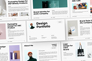 Portfolio Google Slides Template, a Presentation Template by Design18th (Thumbnail 8 of 9)