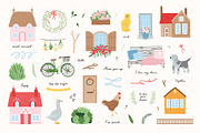 Cottagecore Cute Clipart, an Object Illustration by Redchocolate (Thumbnail 3 of 12)