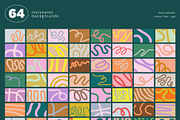 Playful Lines - Abstract Backgrounds, a Background Graphic by Léo Alexandre (Thumbnail 2 of 14)