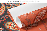 TAZLEEN Hand Drawn Paisley Prints, a Pattern Graphic by LEAFure (Thumbnail 11 of 11)