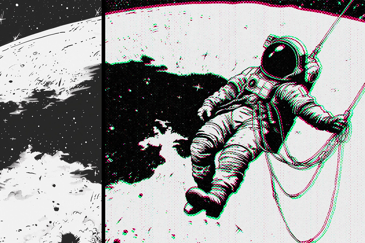 Old Misprint Design Effect, a Layer Style Add-On by Design Squad (Photo 5 of 7)
