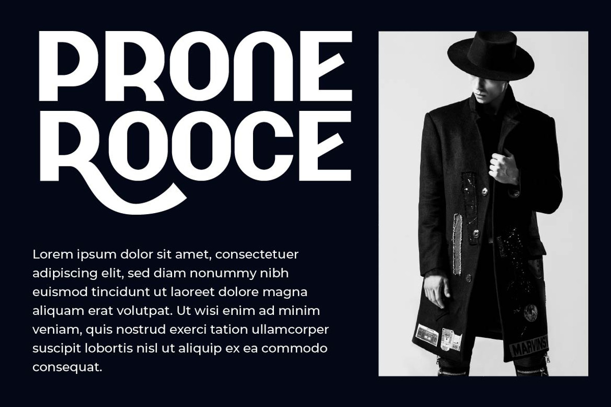 Highkind Creative Display Font, a Sans Serif Font by Artiveko (Photo 2 of 9)