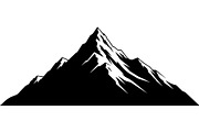 Mountain Skyline Silhouette, an Object Graphic by Designer_Momina (Thumbnail 16 of 20)