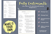 Student Resume template Word & Docs, a Resume Template by Climbwithelevator (Thumbnail 3 of 5)