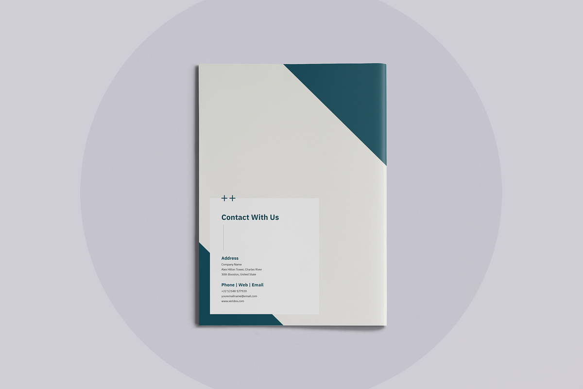 Annual Report Template | Canva, a Brochure Template by ArtisticLand (Photo 11 of 11)